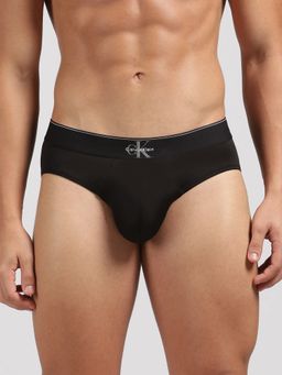 Calvin Klein - Black Men Solid Low Waist Briefs