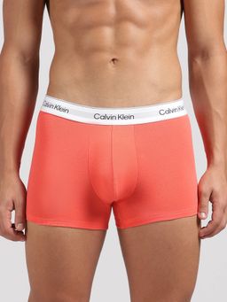 Calvin Klein - Men Multicolour Solid Low Waist Trunks (Pack of 2)