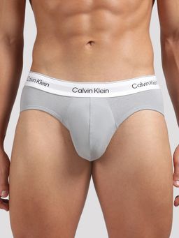 Calvin Klein - Men Multicolour Printed Low Waist Briefs (Pack of 3)