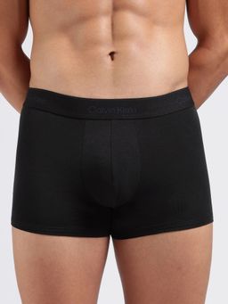 Calvin Klein - Black Solid Men Low Waist Trunks (Pack of 3)