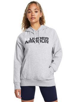 Under Armour - Grey Printed Hoodie