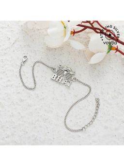 Voylla - 925 Sterling Silver Precious BHAI Rakhi