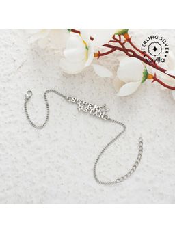 Voylla - 925 Sterling Silver Precious SUPERSTAR Rakhi