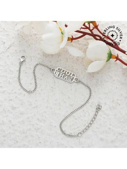 Voylla - 925 Sterling Silver Precious Cool Bhai Rakhi