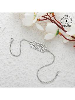 Voylla - 925 Sterling Silver Precious Cool Bhabhi Rakhi