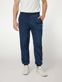 Guess - Blue Solid Regular Fit Joggers