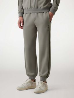 Guess - Grey Solid Regular Fit Joggers