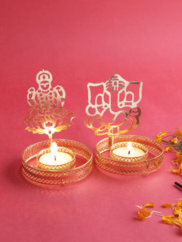 AAPNO RAJASTHAN - Set of 2 Laxmi Ganesh Diya