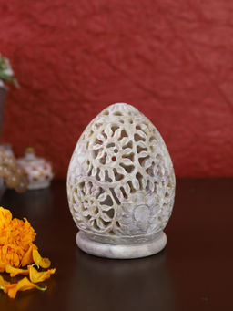 AAPNO RAJASTHAN - Egg Shaped Tealight Holder