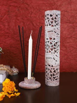 AAPNO RAJASTHAN - Cylindrical Candle Holder