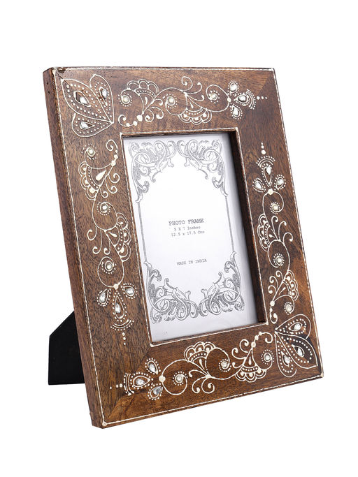 AAPNO RAJASTHAN Hand painted Photo Frame (4x6)