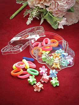 Stol'N - Multicolour Rubber Bands & Hair Clips