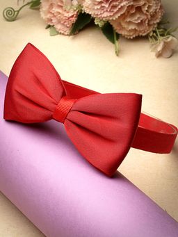Stol'N - Red Bow Applique Headband