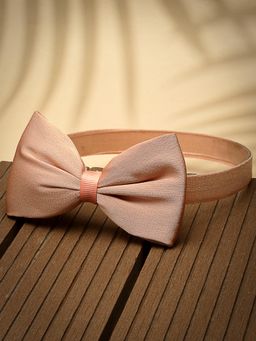 Stol'N - Peach Bow Applique Headband