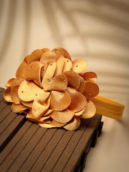 Stol'N - Yellow Floral Applique Headband