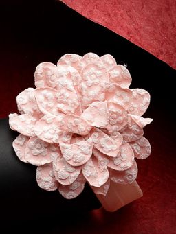 Stol'N - Light Pink Floral Applique Headband