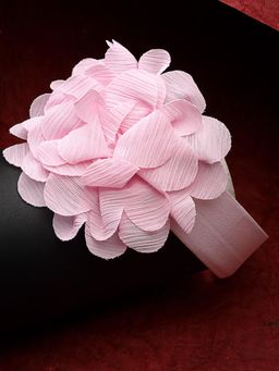 Stol'N - Pink Floral Applique Headband