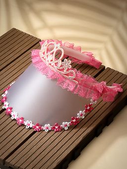 Stol'N - Light Pink Cap Shaped Crown Hair Band
