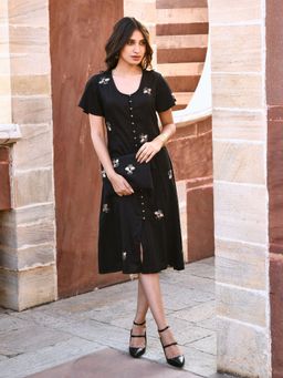 Gulaal - Kairavi Bug Embroidered Dress