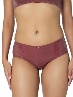 Triumph - Elegant Shimmer Medium Coverage Hipster Brief Pink