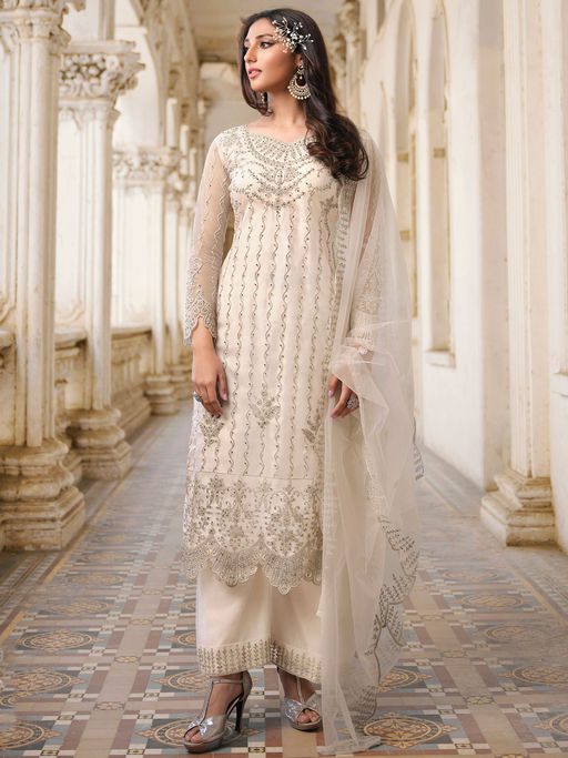 cream net dress Endless Rose