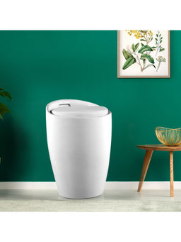 HomeTown - Luna ABS Stool in White