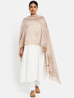 Fabindia - Cotton Silk Woven Women Dupatta