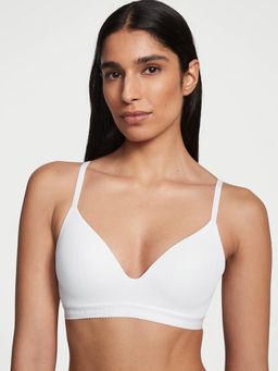 Victoria's Secret - The T-shirt Lightly Lined Wireless Bra White (36DD)