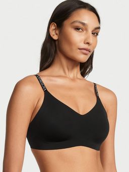Victoria's Secret - The T-shirt Lightly Lined Lounge Bra Black