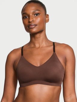 Victoria's Secret - The T-shirt Lightly Lined Wireless Comfort Bra Brown