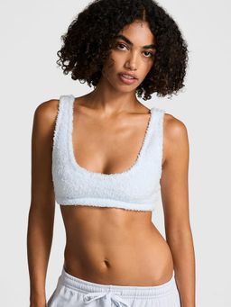 Victoria's Secret - PINK Bralettes and Bra Tops Co-ZZZy Fleece Bralette Blue
