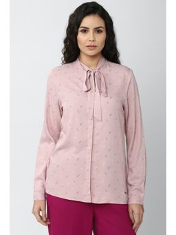 Van Heusen - Pink Printed Shirt