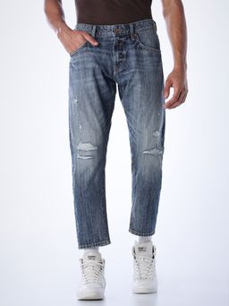 Jack & Jones - Men Regular Fit Blue Jeans