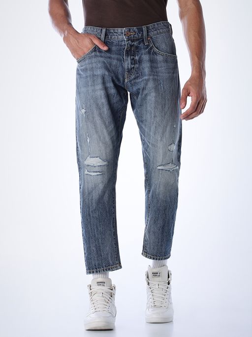 Jack & Jones Men Regular Fit Blue Jeans