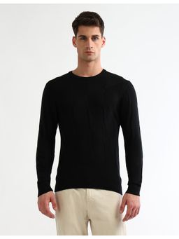 Arrow - Men's Regular Fit Textured Sweater