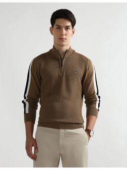Arrow Sports - Men's Textured Regular Fit Sweater