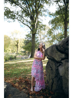 Verano By Tanya - Pink Mia Long Dress (Set of 2)