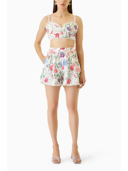 Verano By Tanya - Multi-Color Zinnia Shorts