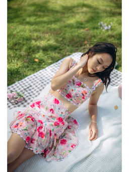 Verano By Tanya - Peach Ivy Skirt