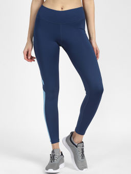 Reebok - Wor Mesh Tight Blue Training Tight