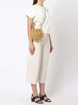 Behno New York - Cut Dana Ina Mini Sling Bag- Gold