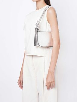 Behno New York - Ina Mini Pochette Shoulder Bag - Silver