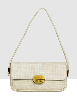 ESBEDA - Beige Colour Glitter Shine Partyware Handbag for Women