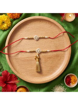 Ribbon Candy - Multi-Color Rakhis (Pack of 2)