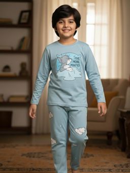 Napchief - Kids Tom and Jerry Co-Ord T-Shirt with Pyjama (Set of 2)