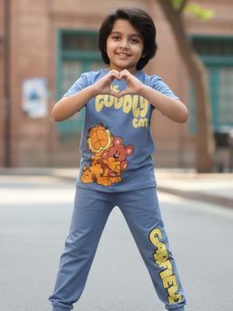 Napchief - Garfield Print T-shirt and Joggers (Set of 2)