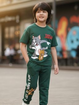 Napchief - Kids Tom and Jerry Fun T-Shirt with Joggers