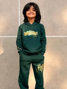 Napchief - Green Character Relaxed Hoodie with Joggers