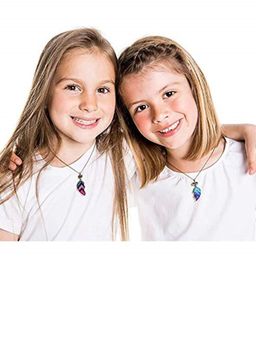 EL REGALO - Christmas Necklace Combo for Kids Girls (Set of 2)