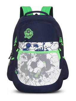 Skybags - Strike 01 School Backpack Green
